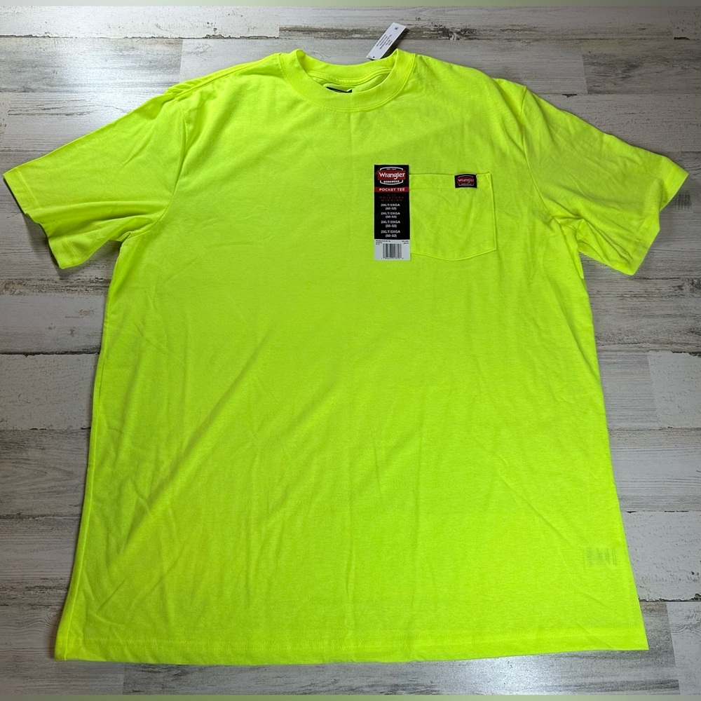 Wrangler Workwear Pocket Tee 2XLT Relaxed New With Tags